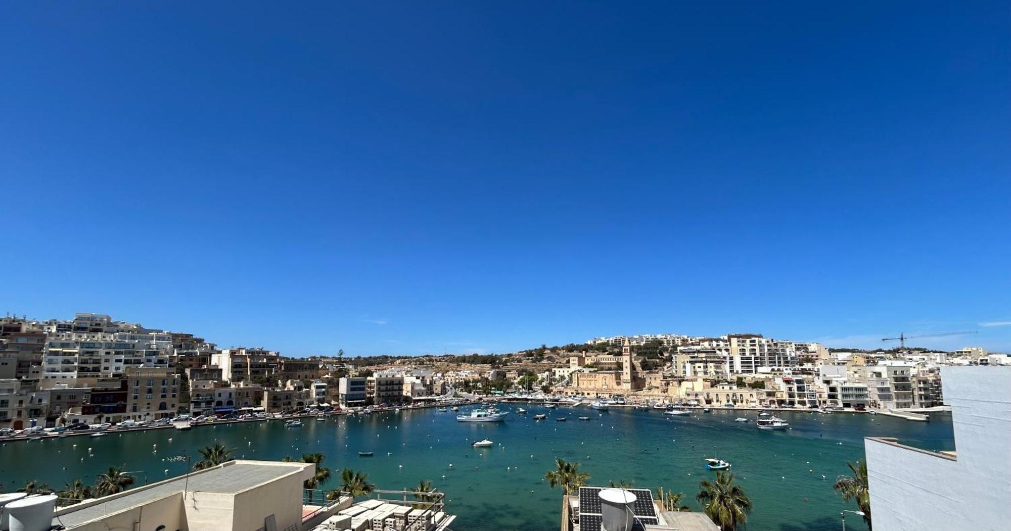 Ferienwohnung Seaview Setters Penthouse Marsaskala Exterior foto